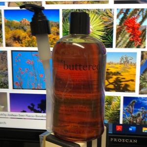Philosophy “Hot Butter Rum” shampoo, & shower gel